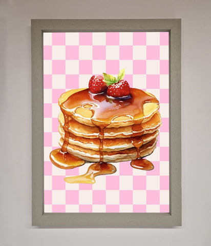 Syrup Pankcakes Framed Print