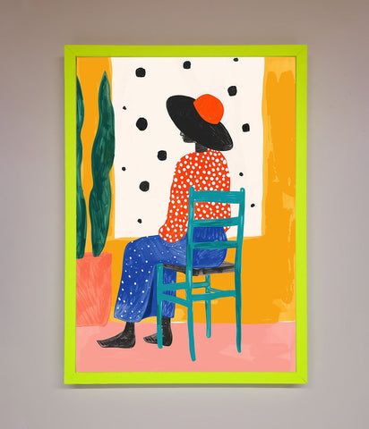 Take A Seat Framed Poster