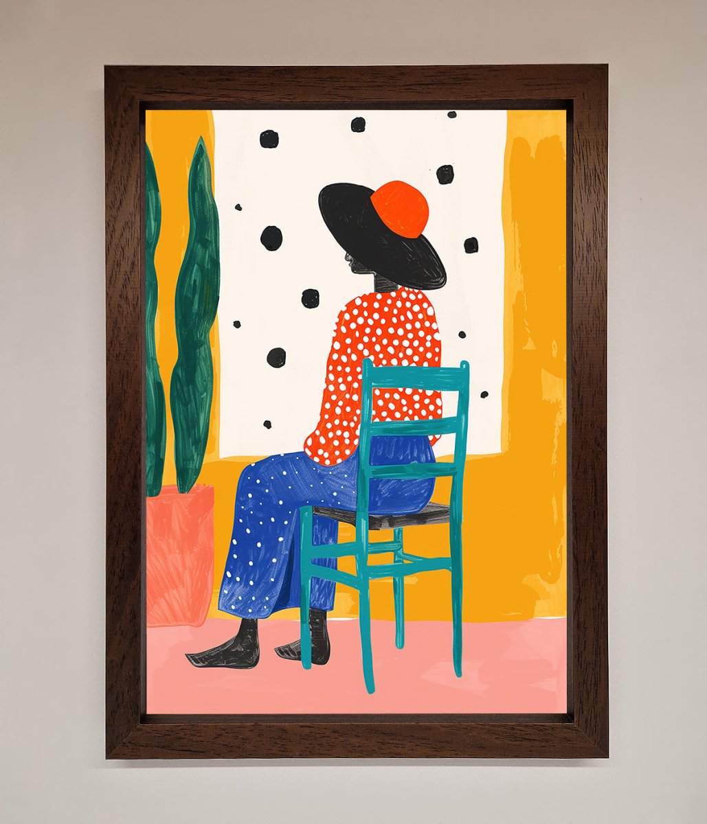 Take A Seat Framed Poster