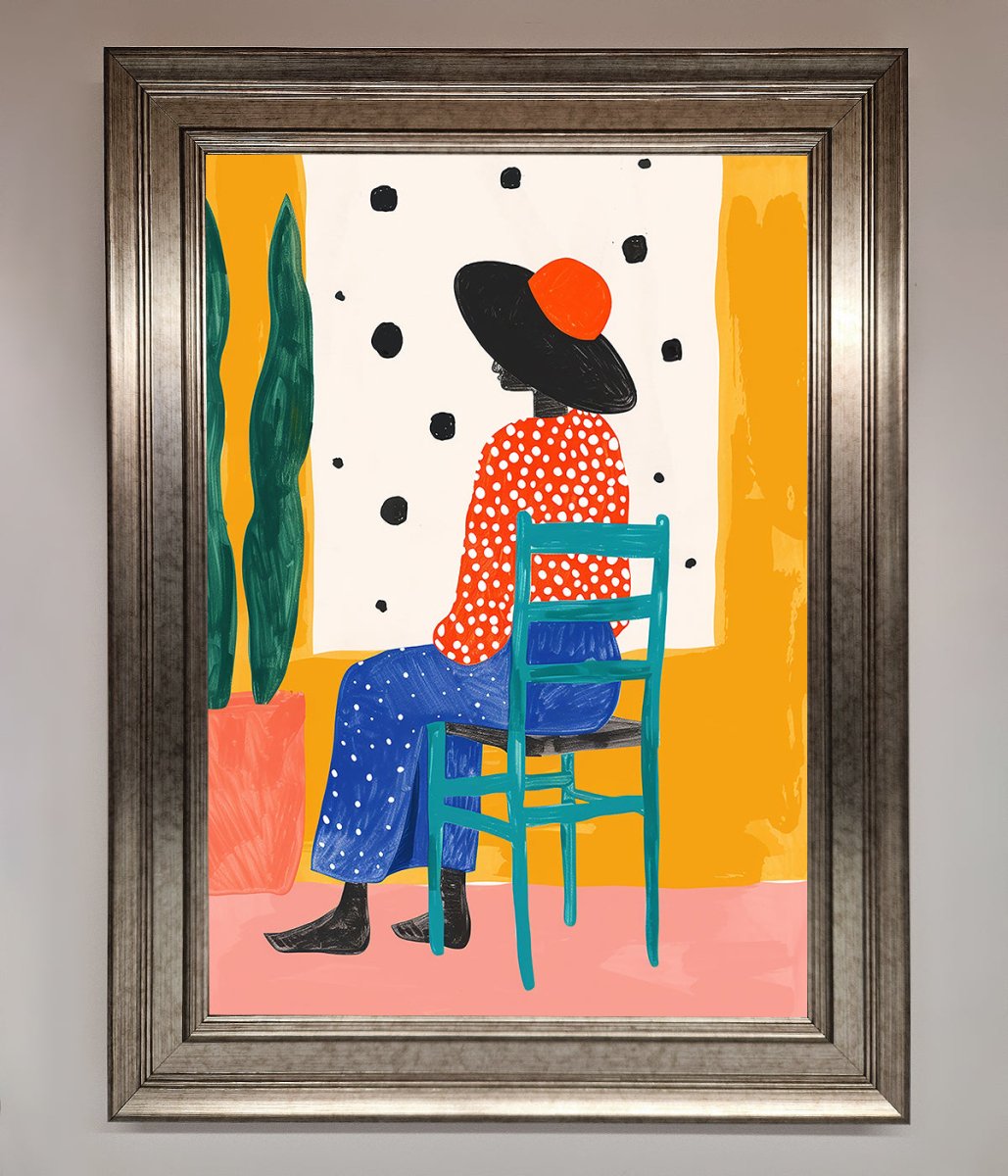 Take A Seat Framed Poster