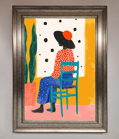 Take A Seat Framed Poster