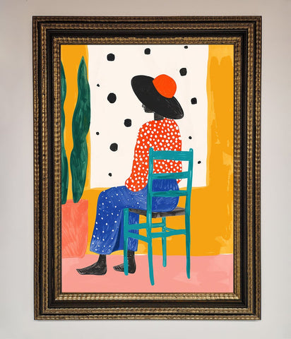 Take A Seat Framed Poster