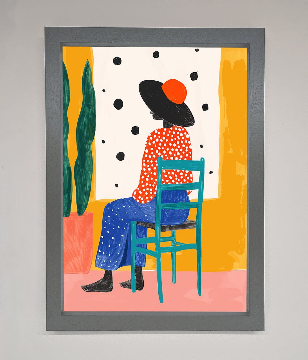 Take A Seat Framed Poster