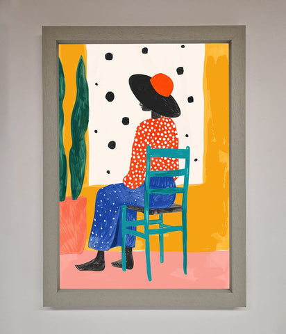 Take A Seat Framed Poster