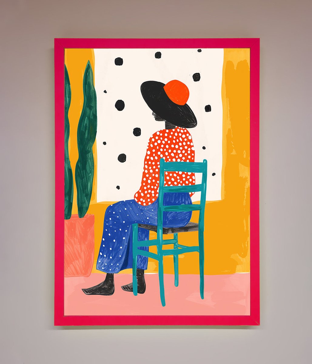 Take A Seat Framed Poster