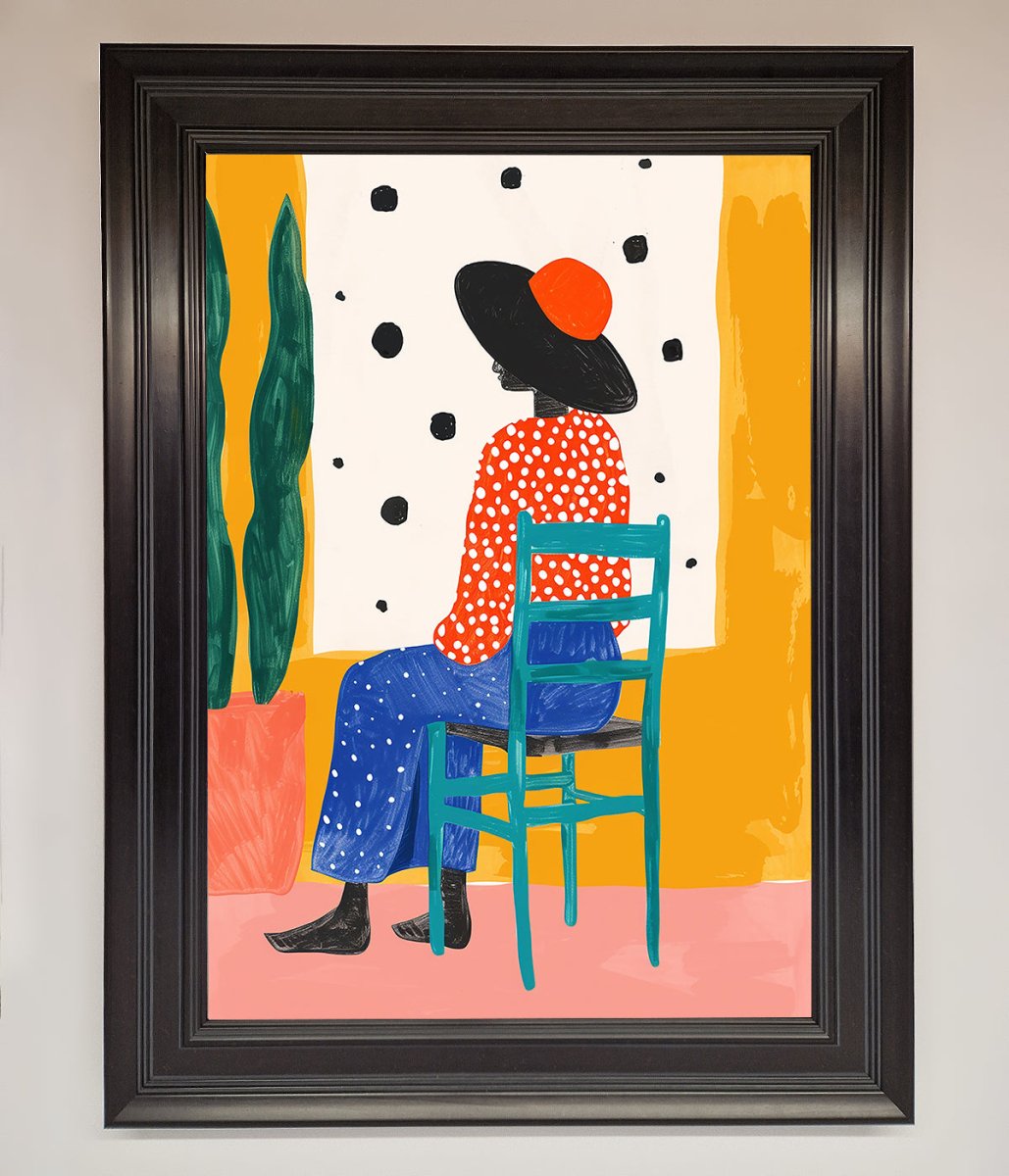 Take A Seat Framed Poster