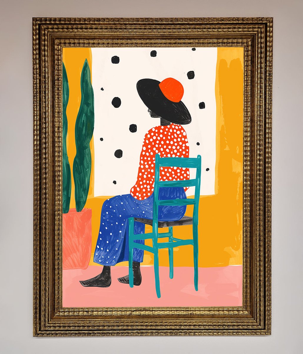 Take A Seat Framed Poster