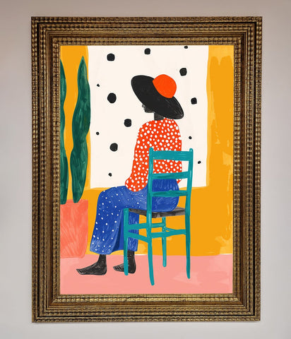 Take A Seat Framed Poster