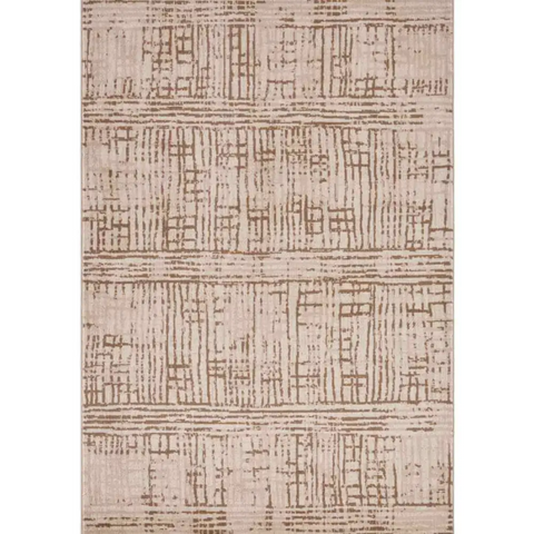 Terrain Designer Shortpile – Modern Geometric Rug - 80X120 cm / Brown - Rugs