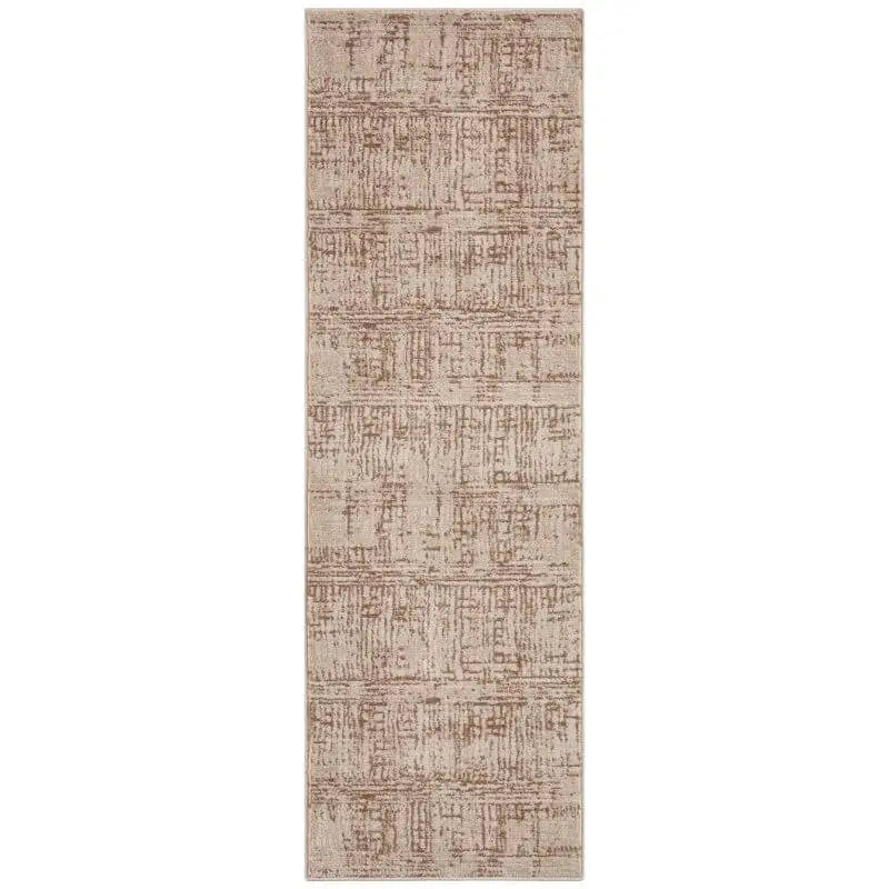 Terrain Designer Shortpile – Modern Geometric Rug - 80X200 cm / Brown - Rugs