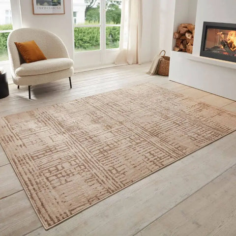 Terrain Designer Shortpile – Modern Geometric Rug - Rugs