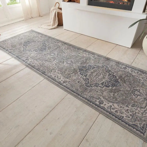 Terrain Designer Shortpile Rug – Medallion Design - Rugs