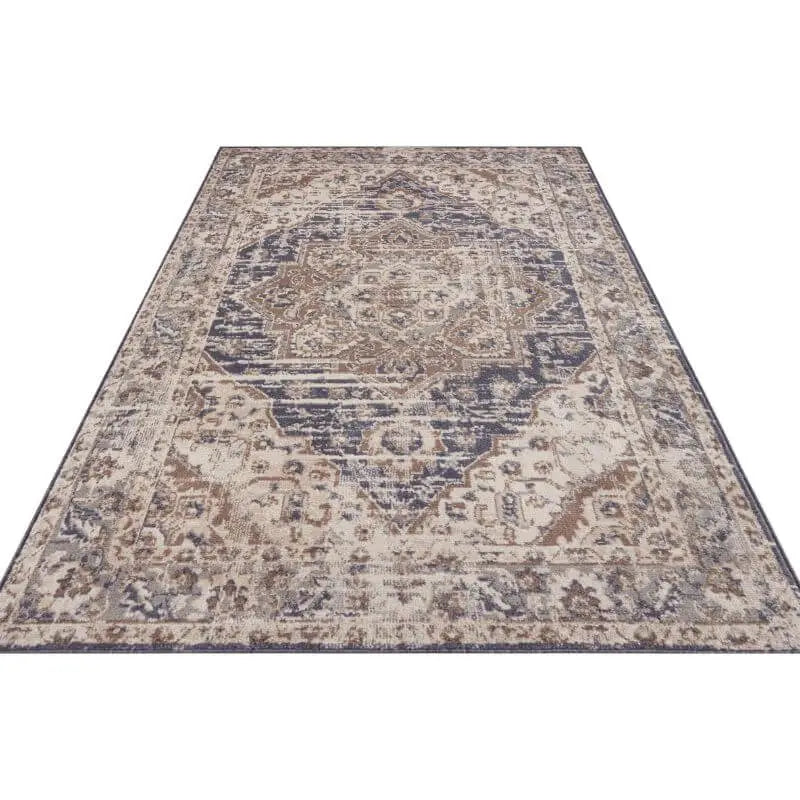 Terrain Designer Shortpile Rug – Medallion Design - Rugs