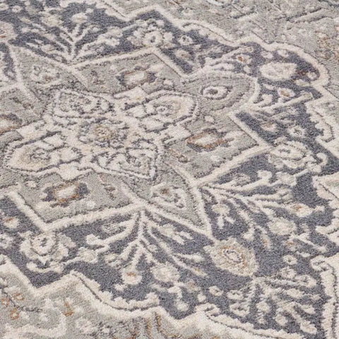 Terrain Designer Shortpile Rug – Medallion Design - Rugs