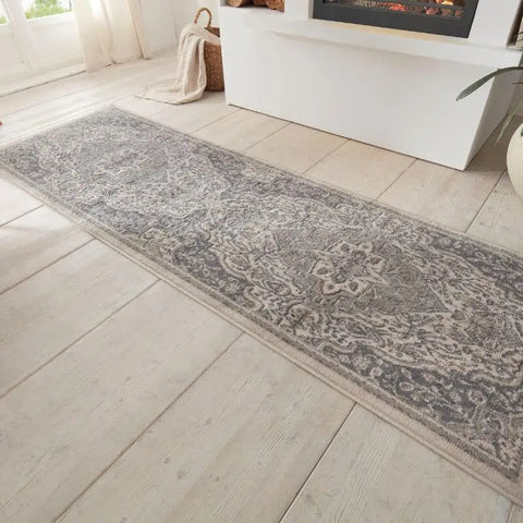 Terrain Designer Shortpile Rug – Medallion Design - Rugs