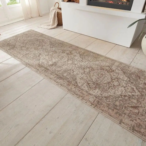 Terrain Designer Shortpile Rug – Medallion Design - Rugs