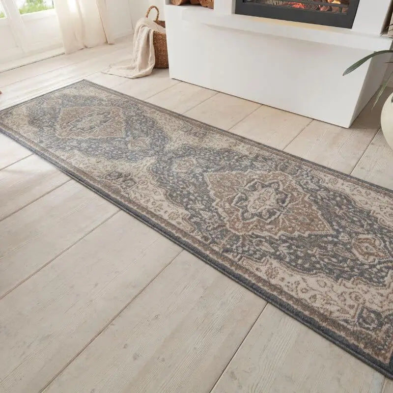 Terrain Designer Shortpile Rug – Medallion Design - Rugs
