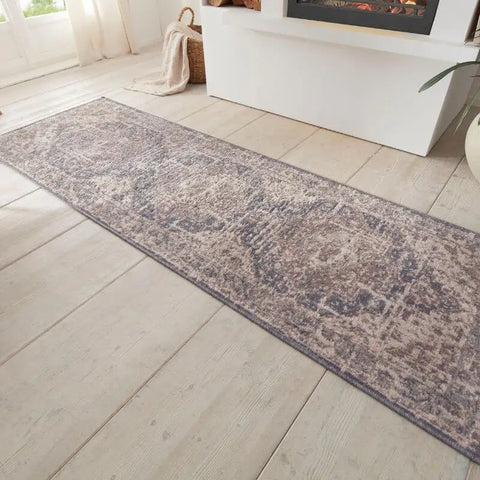 Terrain Designer Shortpile Rug – Medallion Design - Rugs