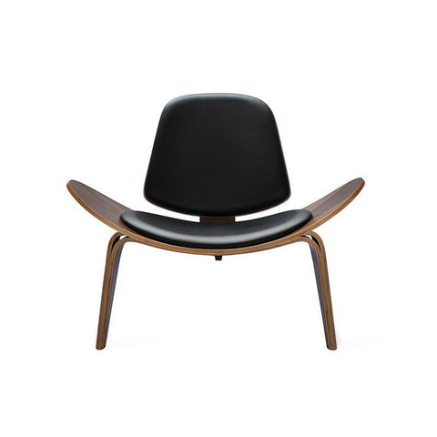 Hans Wegner CH07 Shell Chair, White & Oak