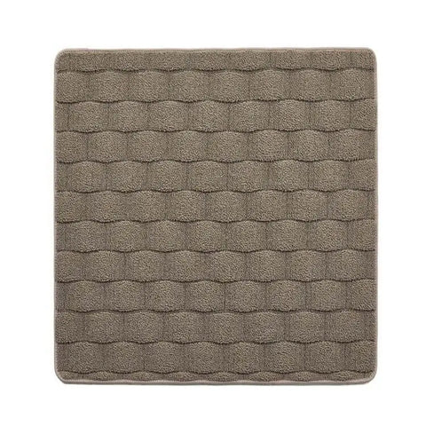 Textured Washable Mat and Runner - 100X150 cm / Brown - Rugs