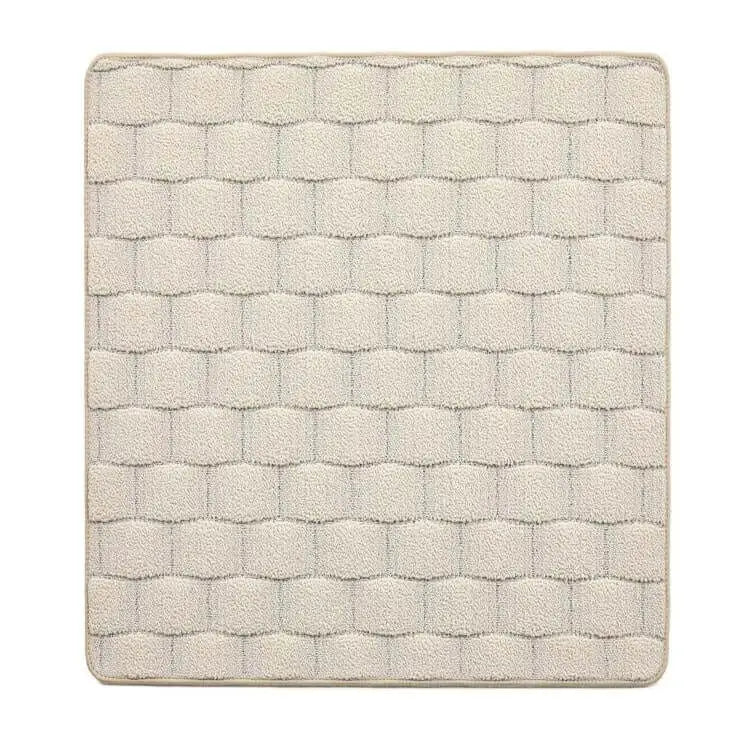 Textured Washable Mat and Runner - 100X150 cm / Ivory - Rugs