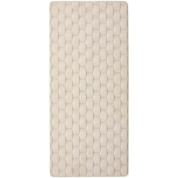Textured Washable Mat and Runner - 67X150 cm / Ivory - Rugs