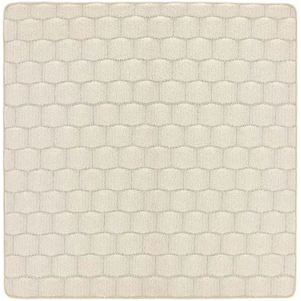 Textured Washable Mat and Runner - 80X120 cm / Ivory - Rugs