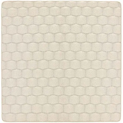 Textured Washable Mat and Runner - 80X120 cm / Ivory - Rugs
