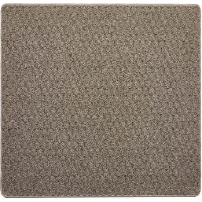 Textured Washable Mat and Runner Dots Design - 100X150 cm / Brown - Rugs