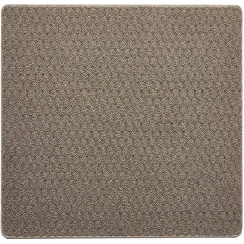 Textured Washable Mat and Runner Dots Design - 100X150 cm / Brown - Rugs
