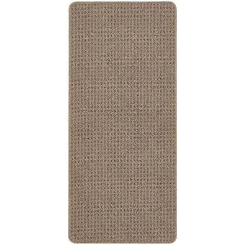 Textured Washable Mat and Runner Plain - 67X150 cm / Brown - Rugs
