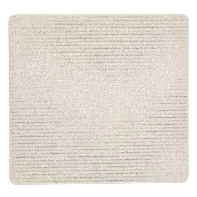 Textured Washable Mat and Runner Plain - 80X120 cm / Ivory - Rugs