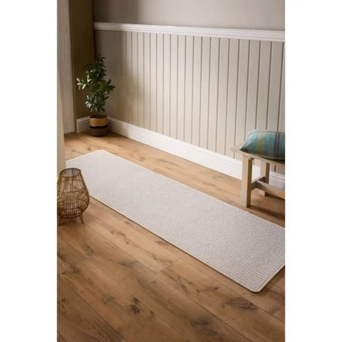 Textured Washable Mat and Runner Plain - Rugs