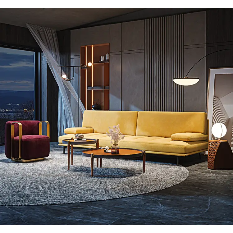 Thaddea Vintage Armchair Red