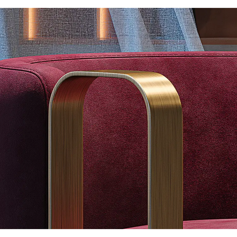 Thaddea Vintage Armchair Red