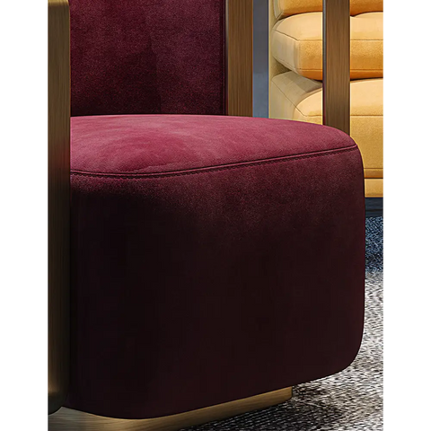 Thaddea Vintage Armchair Red
