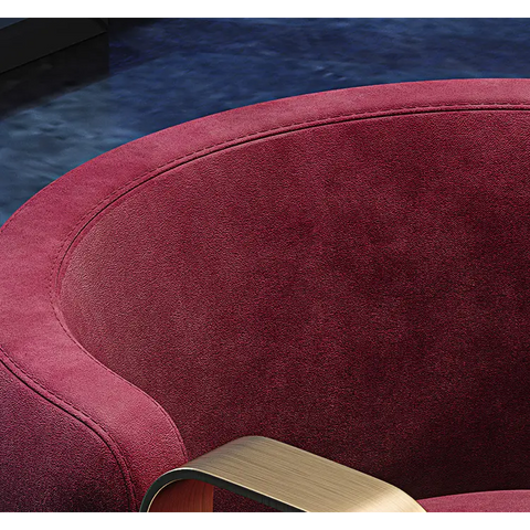 Thaddea Vintage Armchair Red