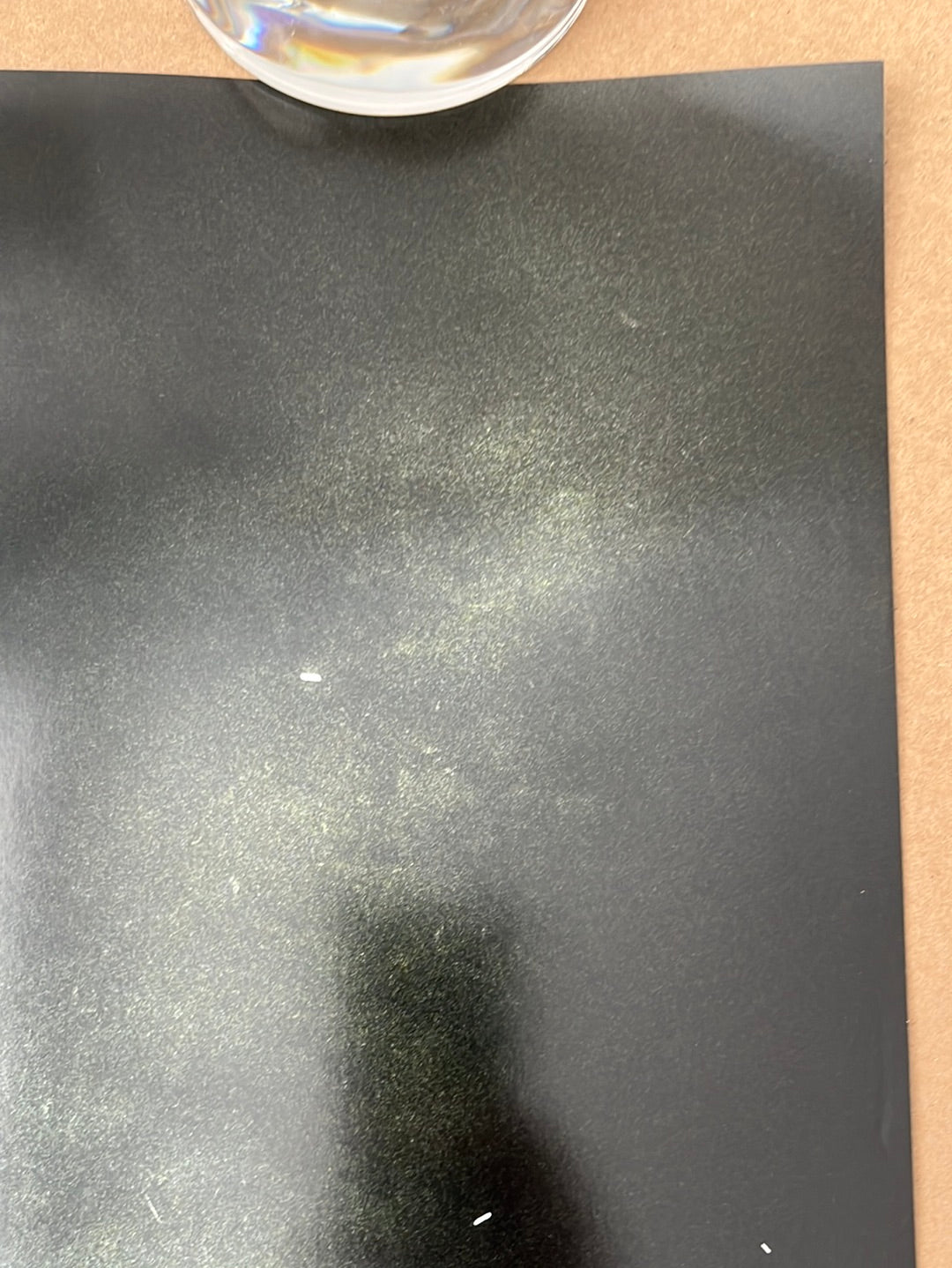 Black matte star wars tv poster for the book of boba fest 2021 with subtle texture and faint light reflections