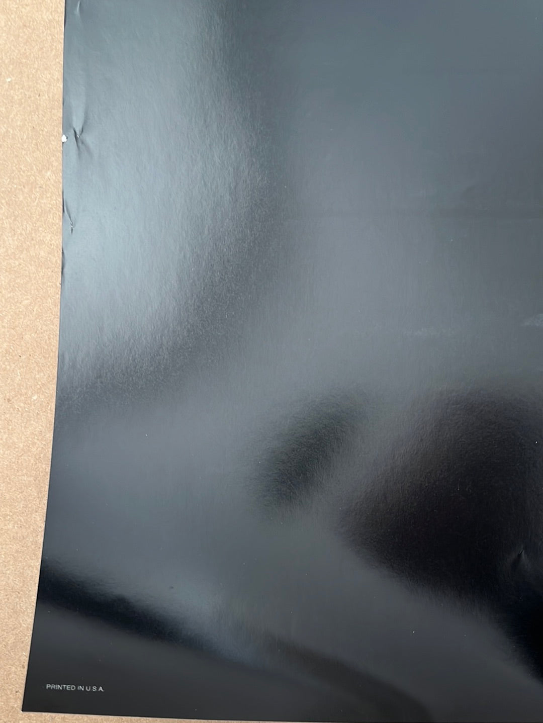 A dark gray softly textured star wars tv poster with blurred abstract shapes and subtle sheen from the book of boba fest 2021
