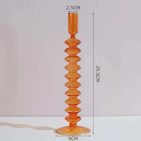 The Glass Candle Holder
