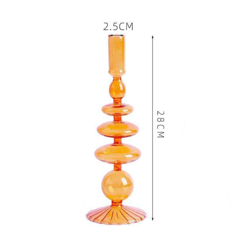 The Glass Candle Holder