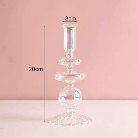 The Glass Candle Holder