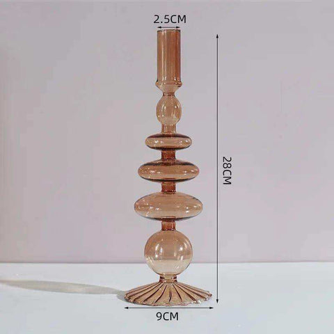 The Glass Candle Holder