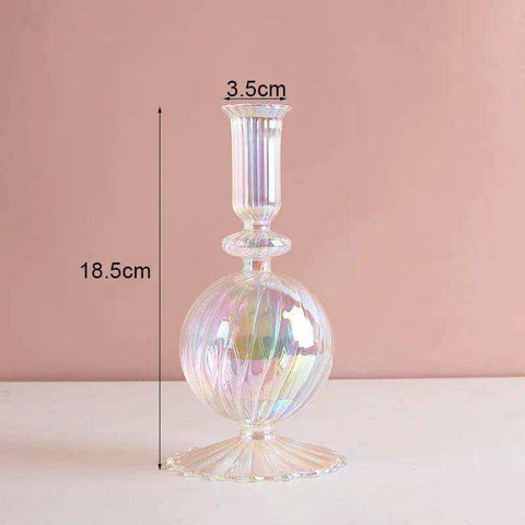 The Glass Candle Holder