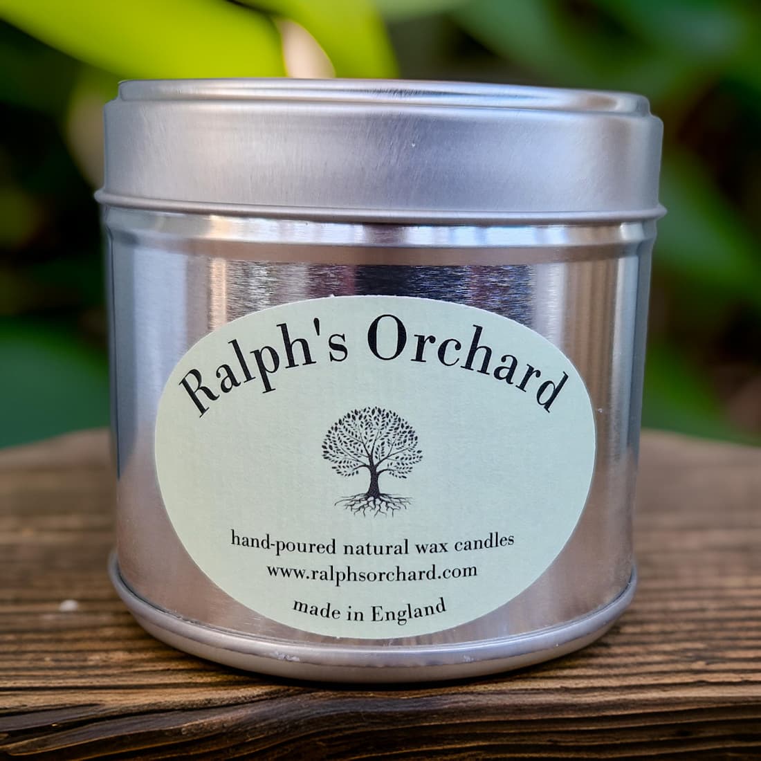 Silver Tin Candles