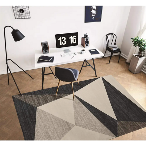 Tokyo Geo Blue Rug - Rugs