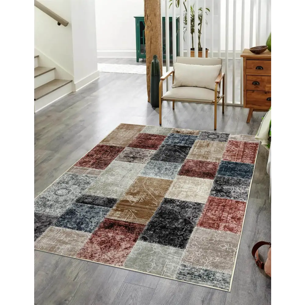Tokyo Patchwork Rug - 120X160 cm - Rugs