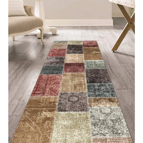 Tokyo Patchwork Rug - 60X180 cm - Rugs