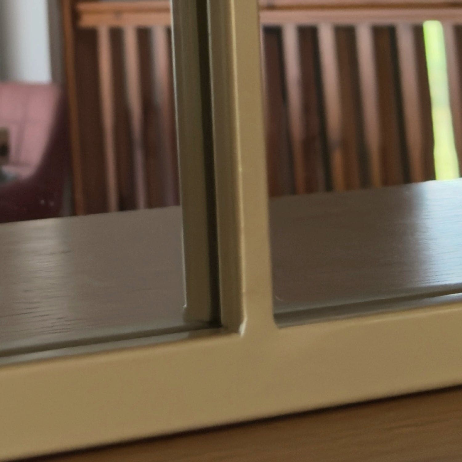 Tomi - Gold Metal Arched Lattice Window Mirror - 95cm x 120cm.