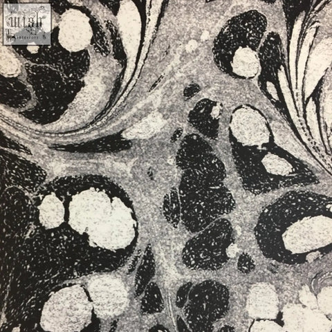 Black and white marbled tourmaline wallpaper with swirling organic shapes check shipping times for availability